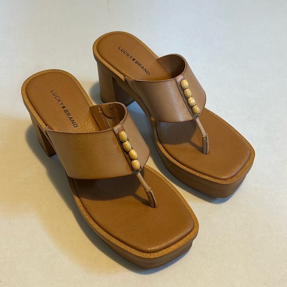 Lucky Brand Platform Sandals